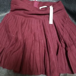 Bloomdales Alice brand cotton soft mini skirt